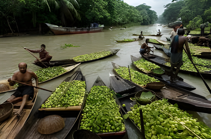 Barisal Floating Market Tour